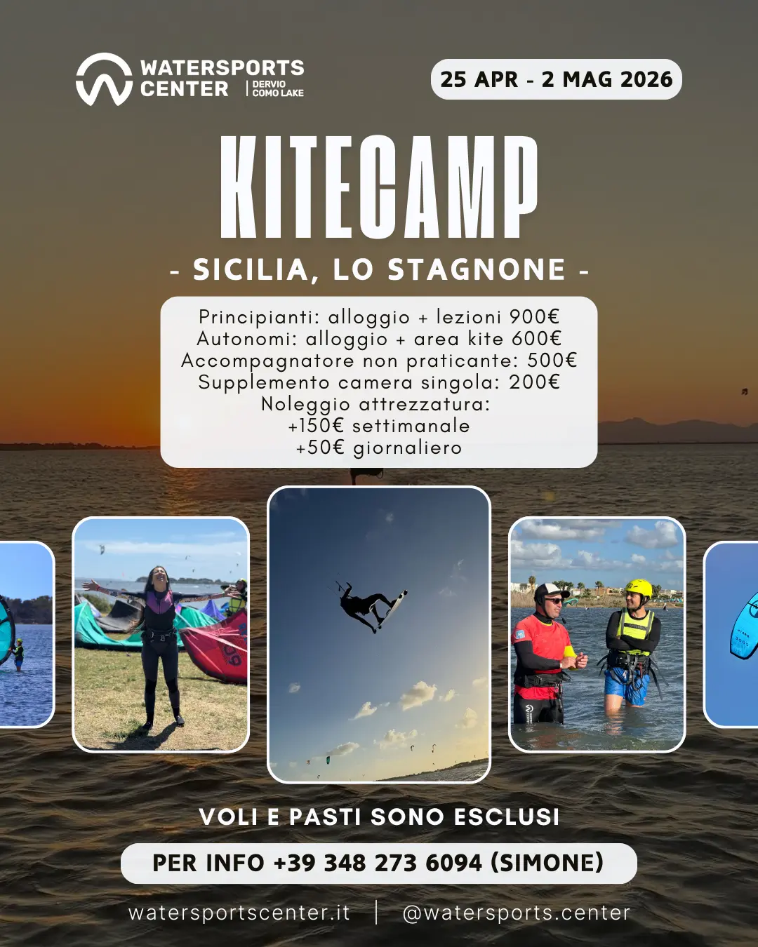 kitecamp sicilia stagnone 2026