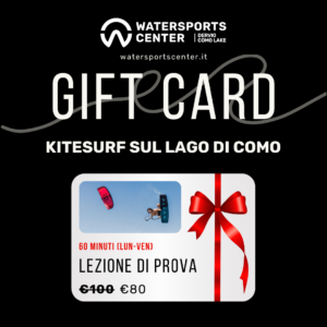 Gift Card Lezione di prova Kitesurf Lago di Como